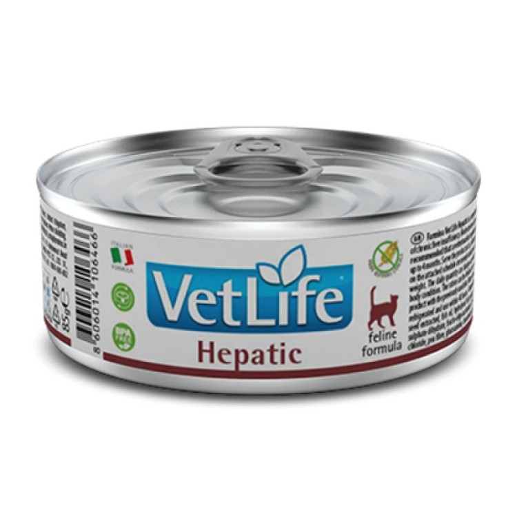 FARMINA VET LIFE ADULT CAT HEPATIC WET FOOD 85gr