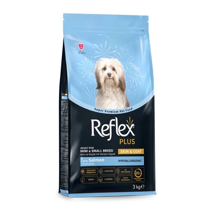 REFLEX PLUS HYPOALLERGENIC SKIN COAT MINI SMALL BREED ADULT DOG ΣΟΛΟΜΟΣ 3kg REFLEX PLUS HYPOALLERGENIC SKIN COAT MINI SMALL BREED ADULT DOG ΣΟΛΟΜΟΣ 3kg