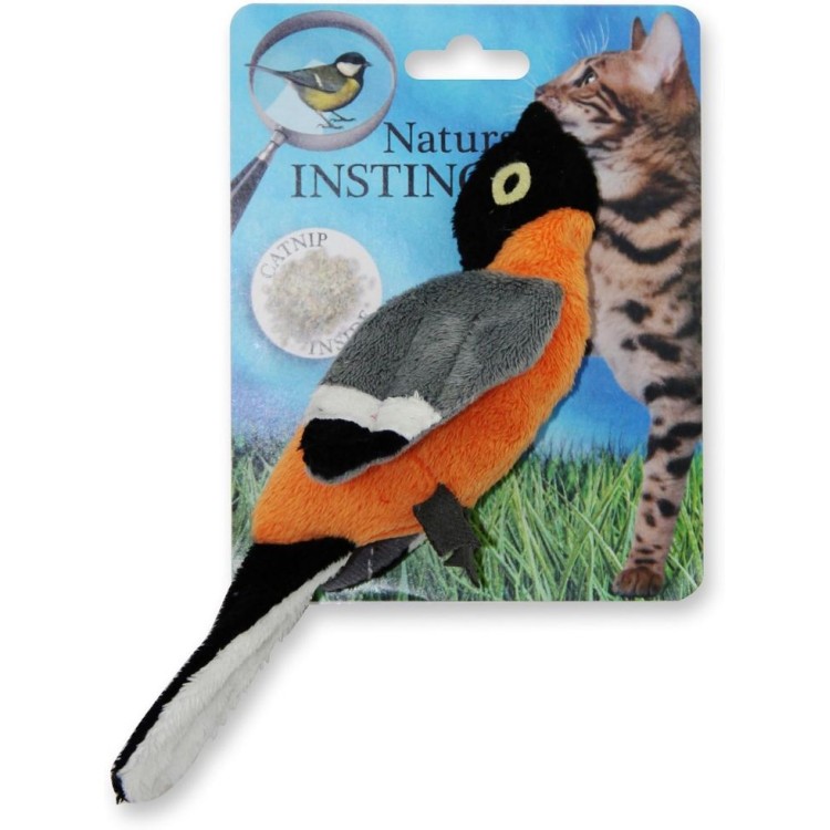 AFP ΠΑΙΧΝΙΔΙ ΓΑΤΑΣ NATURAL INSTINCTS BIRDLY ΜΕ CATNIP ΠΟΡΤΟΚΑΛΙ 15cm