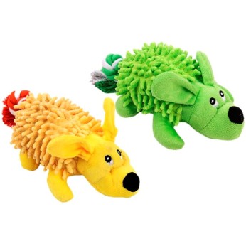 VALUE IMPORTS ΠΑΙΧΝΙΔΙ ΣΚΥΛΟΥ ΛΟΥΤΡΙΝΟ COLOR DOG ΚΙΤΡΙΝΟ 29cm