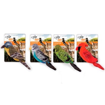 AFP ΠΑΙΧΝΙΔΙ ΓΑΤΑΣ NATURAL INSTINCTS CATNIP BIRD ΜΠΛΕ 15cm
