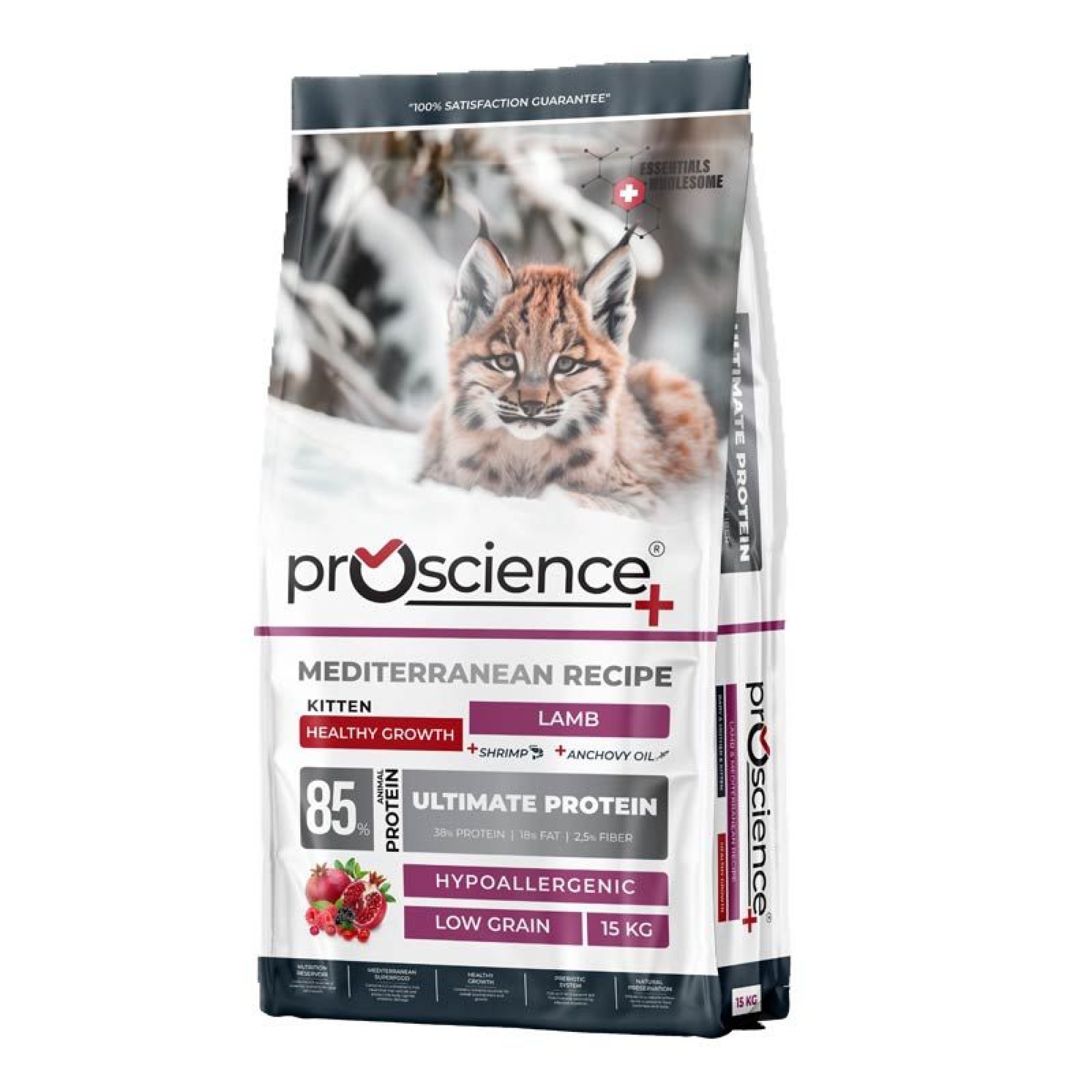 PROSCIENCE KITTEN CAT ΞΗΡΑ ΤΡΟΦΗ ΑΡΝΙ 1.5kg