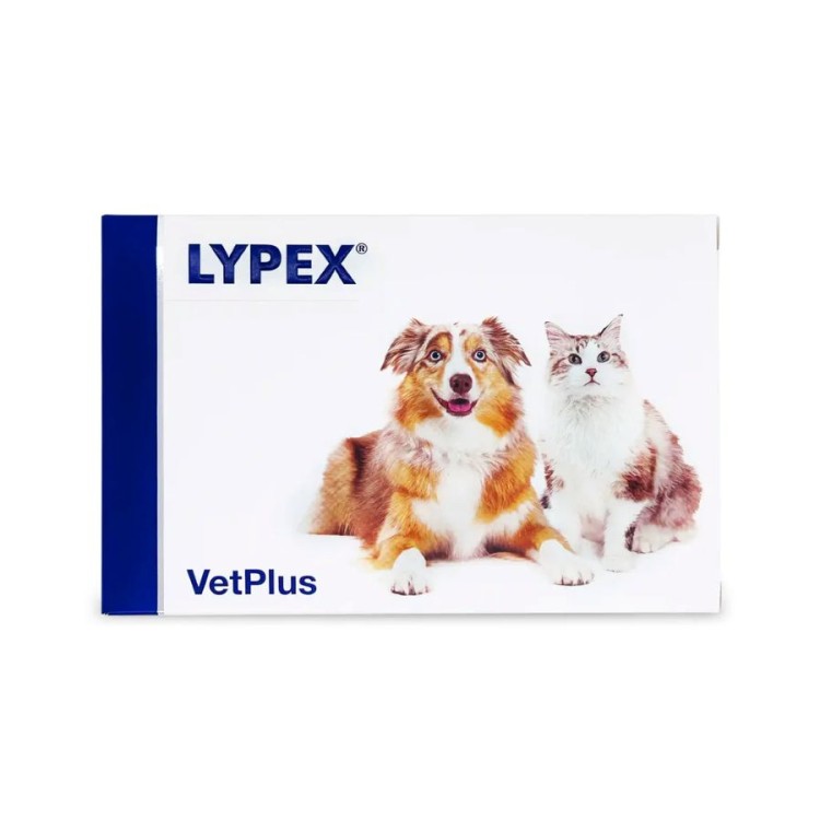 VETPLUS LYPEX ΣΥΜΠΛΗΡΩΜΑ ΔΙΑΤΡΟΦΗΣ ΓΙΑ ΠΑΓΚΡΕΑΤΙΚΑ ΕΝΖΥΜΑ ΓΙΑ ΣΚΥΛΟ ΚΑΙ ΓΑΤΑ 60caps