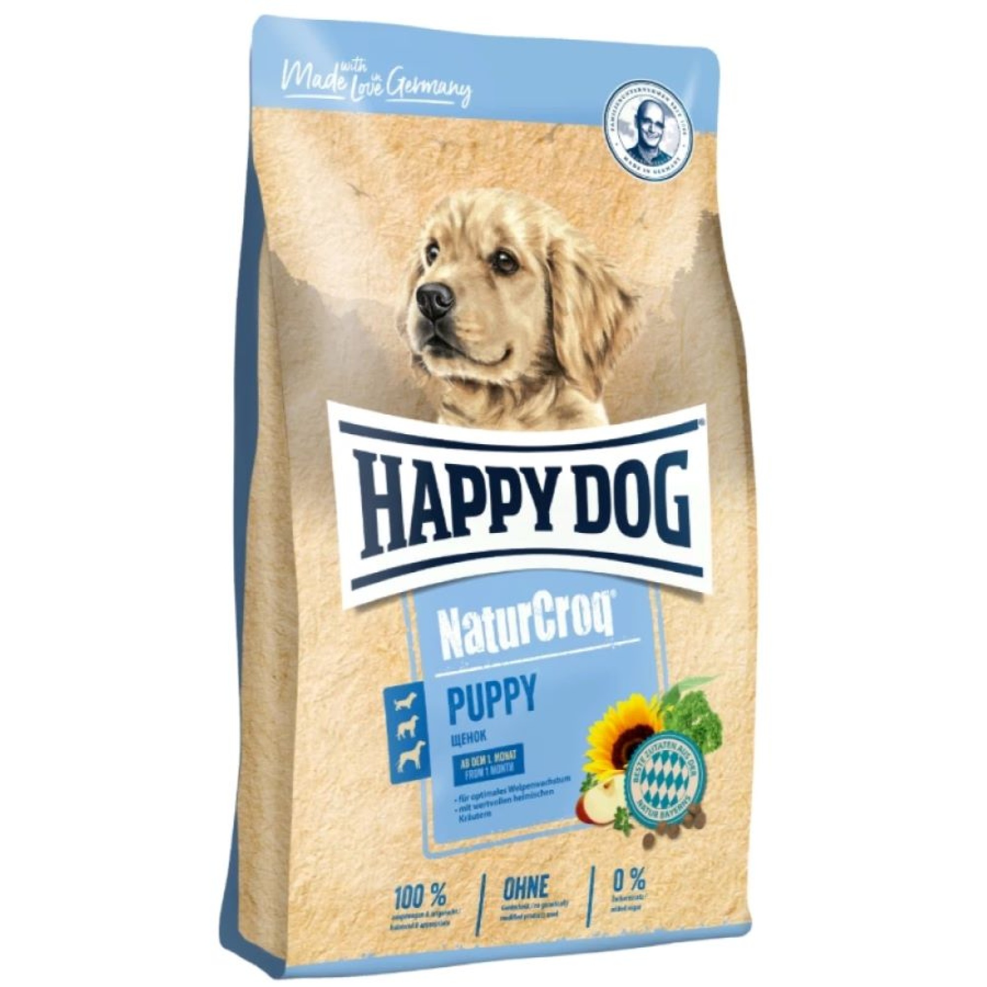 HAPPY DOG NATUR CROQ PUPPY DOG FOOD 4kg