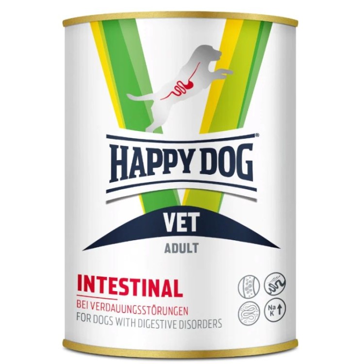 HAPPY DOG VETERINARY DIET INTESTINAL CARE ADULT DOG WET FOOD 400gr HAPPY DOG VETERINARY DIET INTESTINAL CARE ADULT DOG WET FOOD 400gr