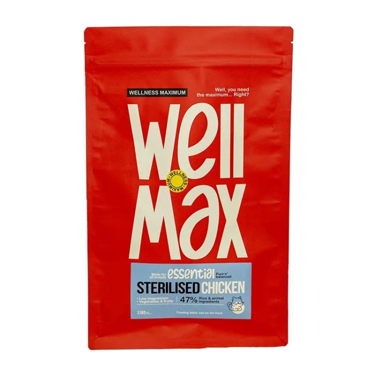 WELLMAX ESSENTIAL STERILIZED ADULT CAT 2kg