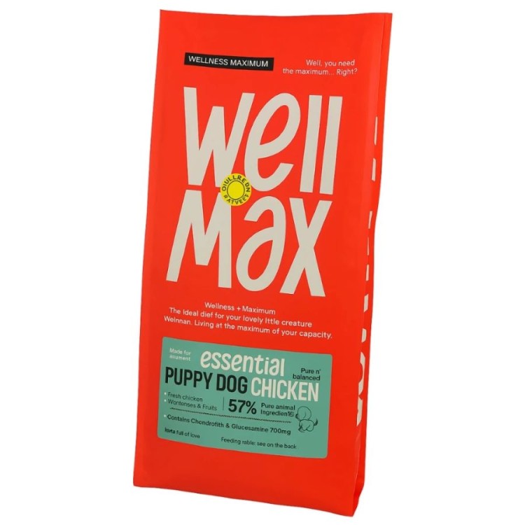 WELLMAX ESSENTIALS PUPPY DOG CHICKEN 2KG