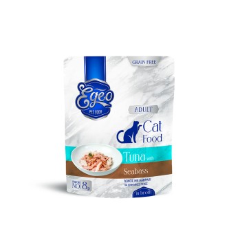 EGEO ADULT CAT GRAIN FREE WET FOOD ΤΟΝΟΣ ΜΕ ΛΑΒΡΑΚΙ ΣΕ ΖΩΜΟ 85gr