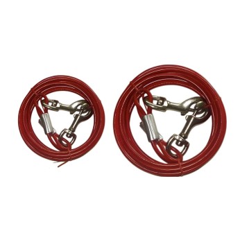 DONALD ΣΥΣΤΗΜΑ ΔΕΣΙΜΑΤΟΣ TIE OUT CABLE ΚΟΚΚΙΝΟ 4.5cm DONALD ΣΥΣΤΗΜΑ ΔΕΣΙΜΑΤΟΣ TIE OUT CABLE ΚΟΚΚΙΝΟ 4.5cm