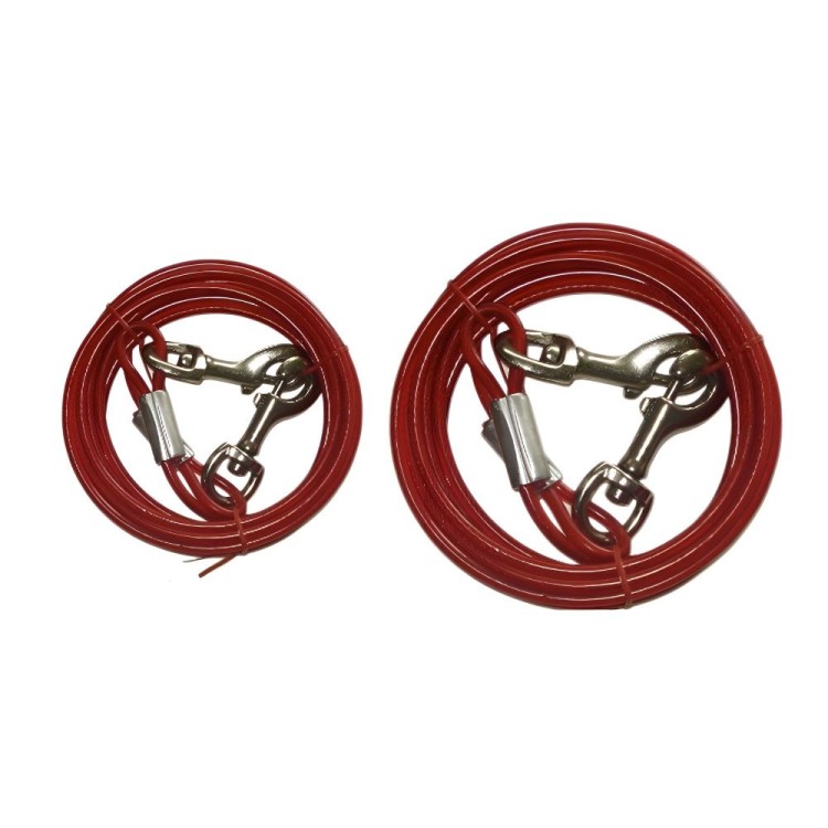 DONALD ΣΥΣΤΗΜΑ ΔΕΣΙΜΑΤΟΣ TIE OUT CABLE ΚΟΚΚΙΝΟ 4.5cm