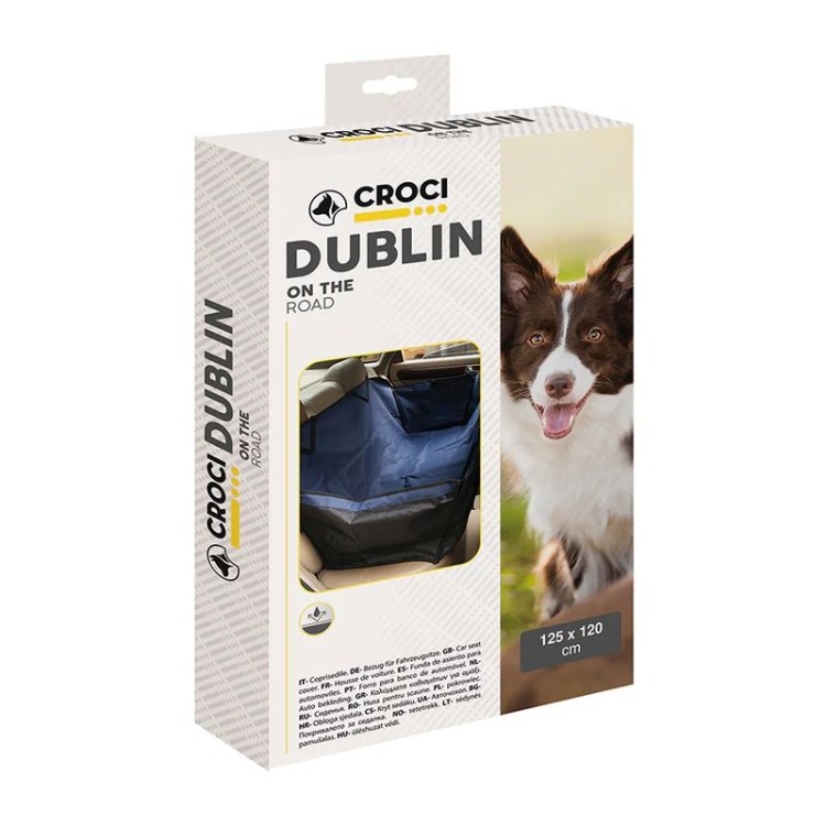 CROCI DUBLIN ΑΔΙΑΒΡΟΧΟ ΚΑΛΥΜΜΑ ΚΑΘΙΣΜΑΤΟΣ ΑΥΤΟΚΙΝΗΤΟΥ 125x120cm