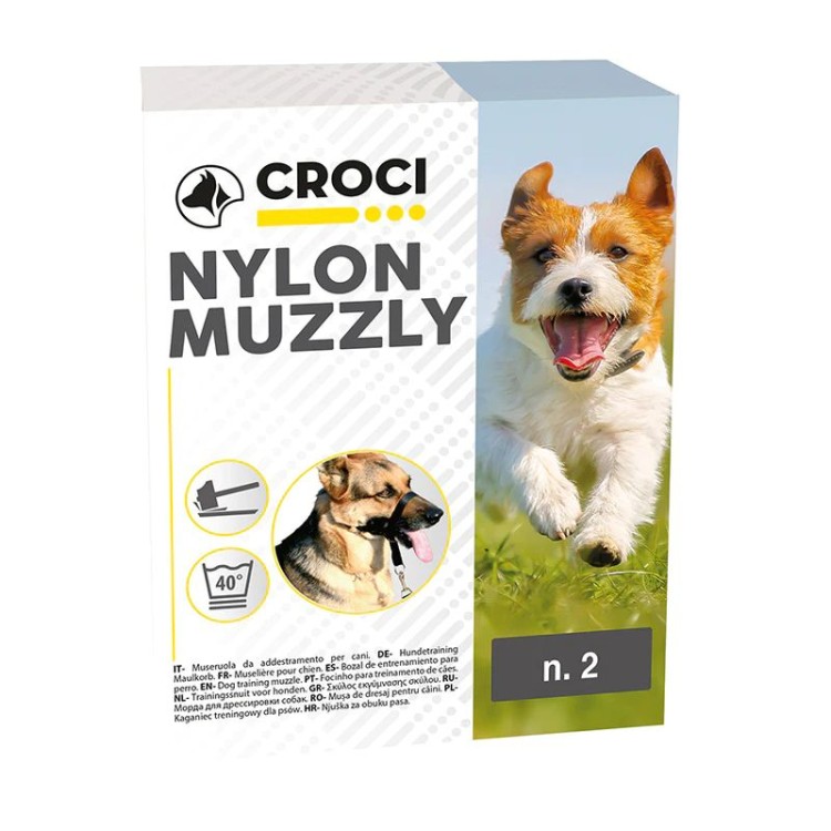 CROCI NYLON TRAINING MUZZLY ΦΙΜΩΤΡΟ ΕΚΠΑΙΔΕΥΣΗΣ ΣΚΥΛΟΥ Νο2 CROCI NYLON TRAINING MUZZLY ΦΙΜΩΤΡΟ ΕΚΠΑΙΔΕΥΣΗΣ ΣΚΥΛΟΥ Νο2