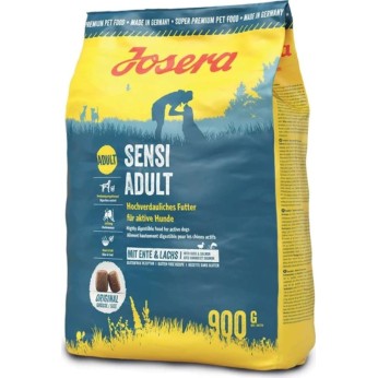 JOSERA SENSI MEDIUM MAXI ADULT DOG ΜΕ ΠΑΠΙΑ ΚΑΙ ΣΟΛΟΜΟ 900gr JOSERA SENSI MEDIUM MAXI ADULT DOG ΜΕ ΠΑΠΙΑ ΚΑΙ ΣΟΛΟΜΟ 900gr