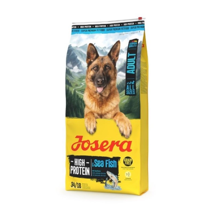 JOSERA HIGH PROTEIN GRAIN AND GLUTEN FREE ADULT DOG SEA FISH 900gr