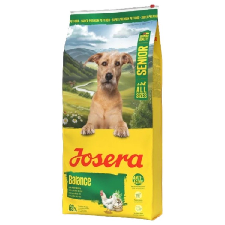 JOSERA BALANCE GLUTEN FREE SENIOR DOG ΓΙΑ ΥΠΕΡΒΑΡΟΥΣ ΣΚΥΛΟΥΣ ΜΕ ΚΟΤΟΤΠΟΥΛΟ 12.5kg