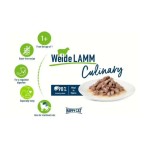 HAPPY CAT MEAT IN SAUCE STERILISED ADULT CAT WET FOOD POUCH LAMB 85gr