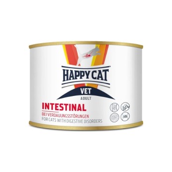 HAPPY CAT VETERINARY DIET INTESTINAL ADULT CAT WET FOOD CAN 200gr