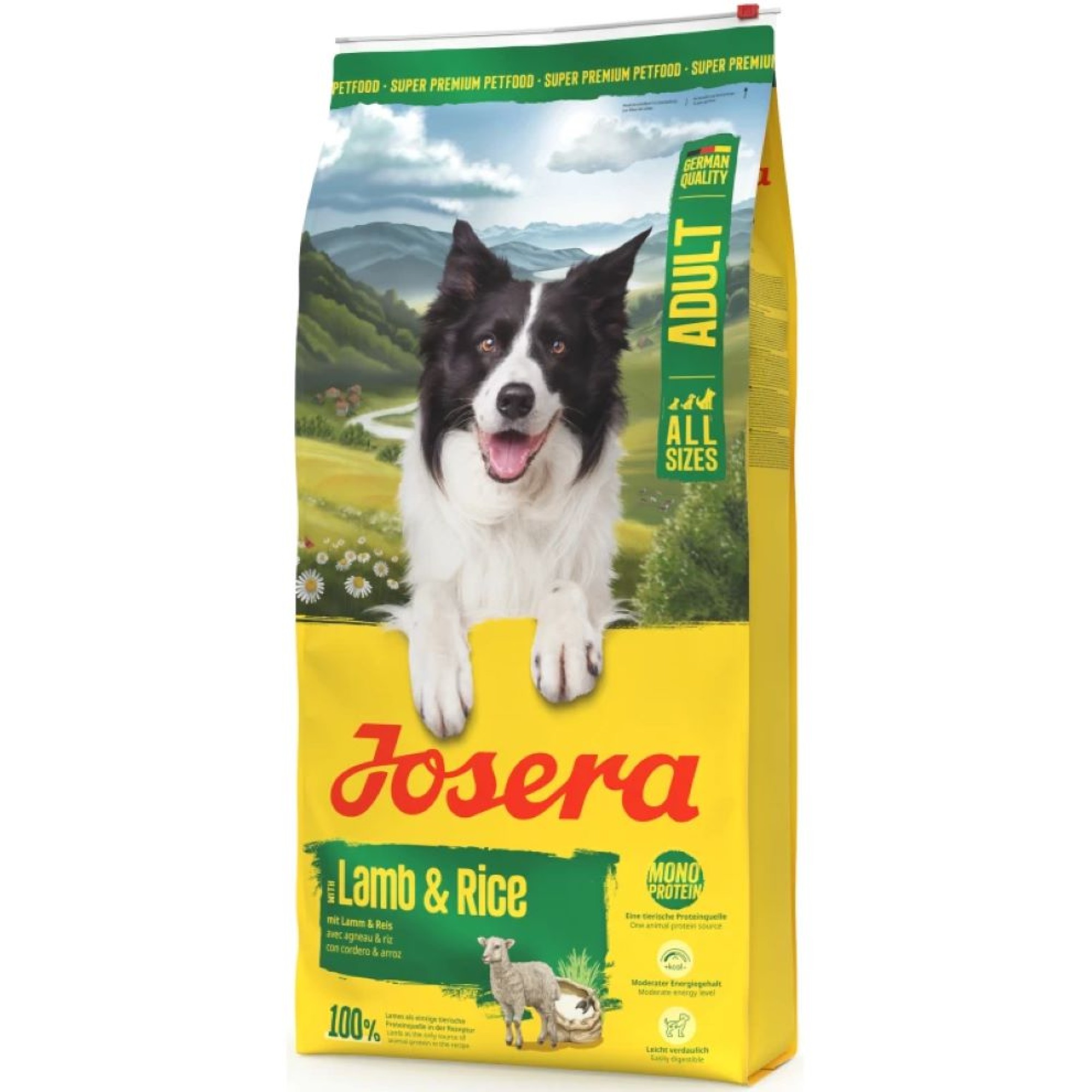 JOSERA GLUTEN FREE MONOPROTEIN ADULT DOG ΜΕ ΑΡΝΙ ΚΑΙ ΡΥΖΙ 3kg
