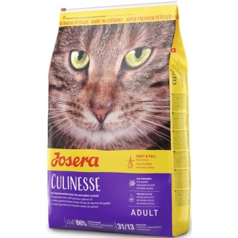 JOSERA CULINESSE ANTI HAIRBALL ADULT CAT ΜΕ ΠΟΥΛΕΡΙΚΑ ΚΑΙ ΛΑΔΙ ΣΟΛΟΜΟΥ ΓΙΑ ΑΠΑΙΤΗΤΙΚΕΣ ΓΑΤΕΣ 2kg