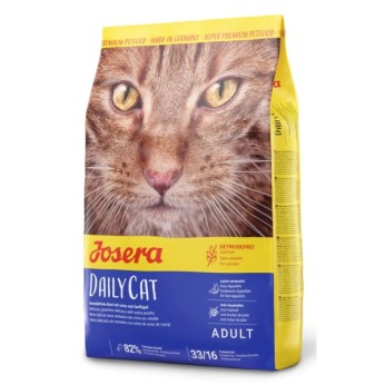 JOSERA DAILY CAT GRAIN FREE AND ANTI HAIRBALL ADULT CAT ΜΕ ΠΟΥΛΕΡΙΚΑ ΚΑΙ BOTANA 2kg