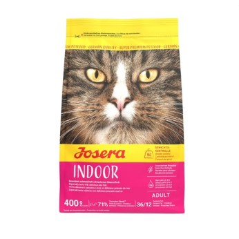 JOSERA INDOOR GRAIN FREE STERILISED ADULT CAT ΜΕ ΦΑΚΗ ΚΑΙ ΠΕΣΤΡΟΦΑ 400gr