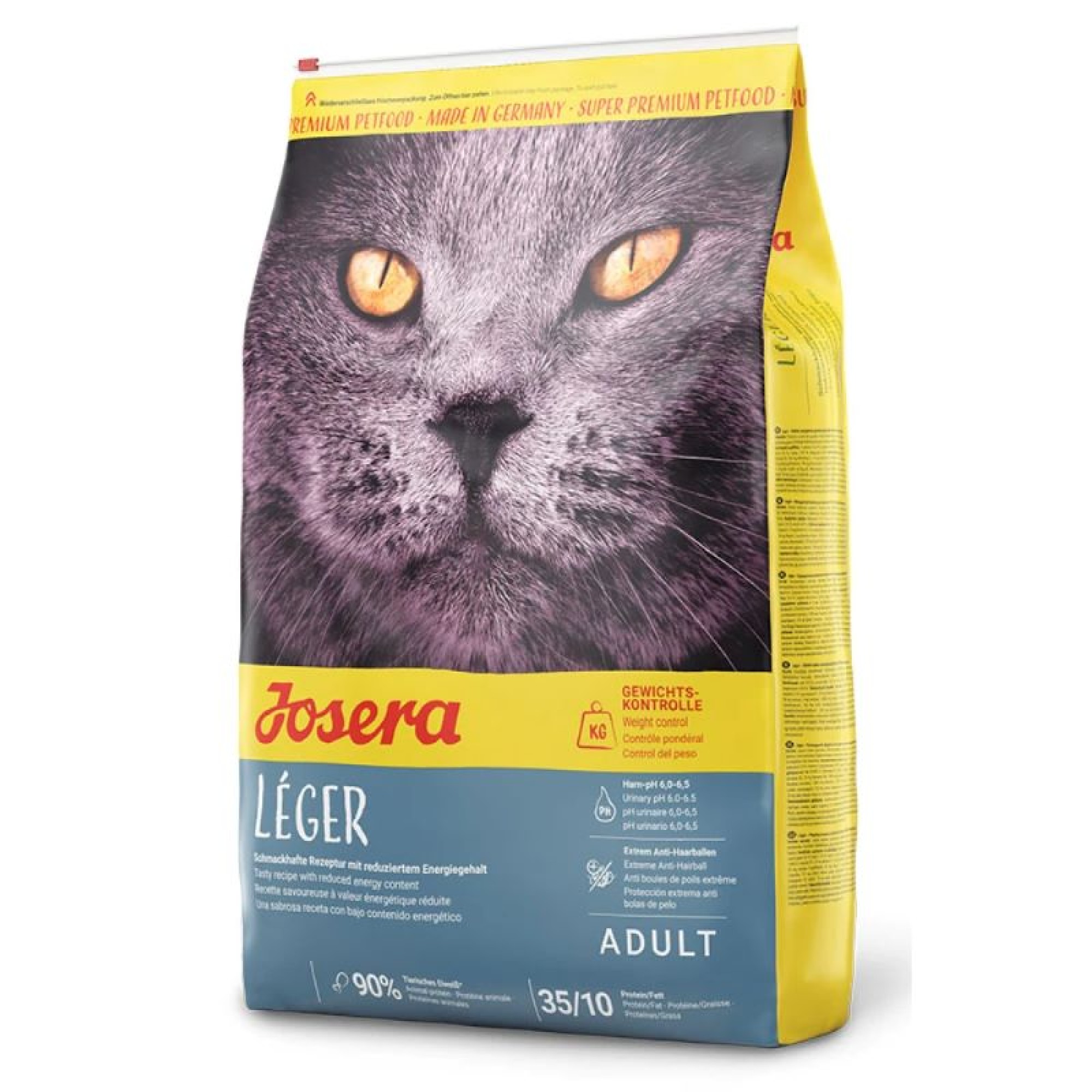 JOSERA LEGER LIGHT AND ANTI HAIRBALL STERILISED ADULT CAT ΜΕ ΠΟΥΛΕΡΙΚΑ 2kg