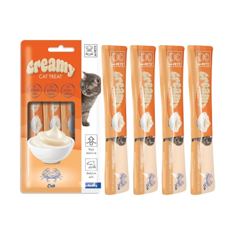 MPETS CREAMY TREAT CAT ΜΕ ΚΑΒΟΥΡΙ 4x15gr