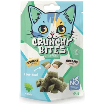 MPETS CRUNCHY BITES CAT SNACK ΜΕ ΚΟΤΟΠΟΥΛΟ ΚΑΙ CATNIP 60gr