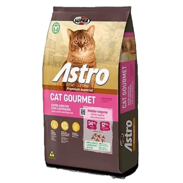 ASTRO CAT GOURMET PREMIUM SPECIAL STERILISED ADULT CAT 14kg