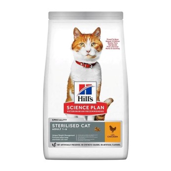 HILLS SCIENCE PLAN STERILISED ADULT CAT FOOD CHICKEN 10kg