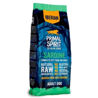 PRIMAL SPIRIT IBERIAN PORK ADULT DOG  WITH SARDINE 12kg
