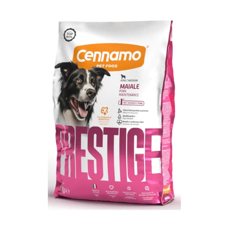 CENNAMO PRESTIGE ADULT DOG MEDIUM BREED PORK 2kg