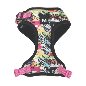 MPETS URBAN STYLE GRAFFITI EASY FIT DOG HARNESS SMALL