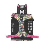 MPETS URBAN STYLE GRAFFITI EASY FIT DOG HARNESS SMALL