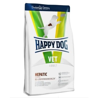 HAPPY DOG VETERINARY DIET HEPATIC CARE ADULT DOG FOOD 4kg
