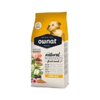 OWNAT CLASSIC ADULT DOG ALL BREEDS DRY FOOD LAMB AND RICE 4Kg