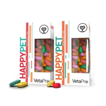 VETA PRO HAPPY PET ADULT DOG ΣΥΜΠΛΗΡΩΜΑ ΔΙΑΤΡΟΦΗΣ ΥΓΕΙΑΣ ΚΑΙ ΕΥΕΞΙΑΣ 60tabs