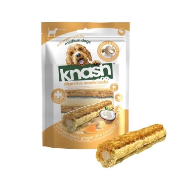 KNASH VEGAN ΛΙΧΟΥΔΙΕΣ ΣΚΥΛΟΥ ΓΙΑ ΥΓΙΗ ΠΕΠΤΙΚΟ ΜΕ ΚΟΛΟΚΥΘΑ ΤΖΙΝΤΖΕΡ ΚΑΙ ΛΑΔΙ ΚΑΡΥΔΑΣ 182gr