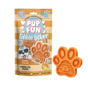 PUP FUN EDIBLE LICKER ΠΑΓΩΤΟ ΣΚΥΛΟΥ ΜΕ ΓΕΥΣΗ MANGO SMALL 2pcs 132gr