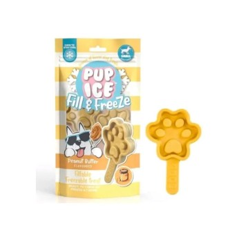 PUP FUN FILL AND FREEZE ΠΑΓΩΤΟ ΣΚΥΛΟΥ ΜΕ ΓΕΥΣΗ ΦΥΣΤΙΚΟΒΟΥΤΥΡΟ SMALL 3pcs 90gr