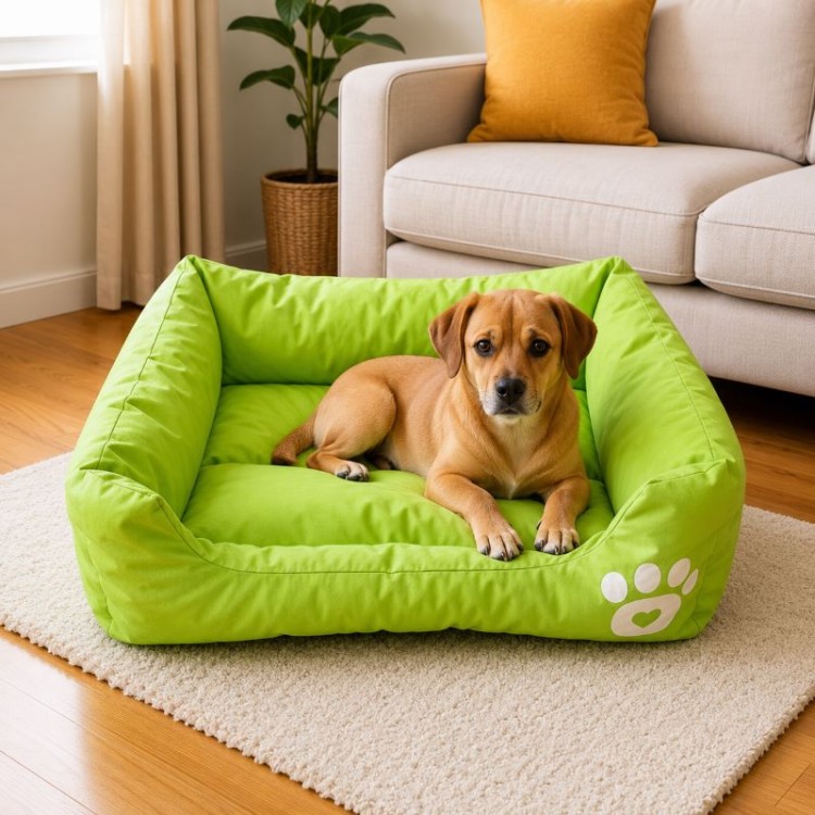 DENIKPETS ΑΔΙΑΒΡΟΧΟ ΚΡΕΒΑΤΙ ΣΚΥΛΟΥ ΛΑΧΑΝΙ XXLARGE 95x72x15cm