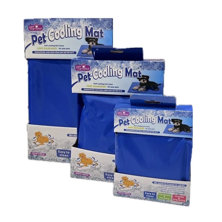 PET CAMELOT COOLING MAT FOR PETS BLUE 30x40cm