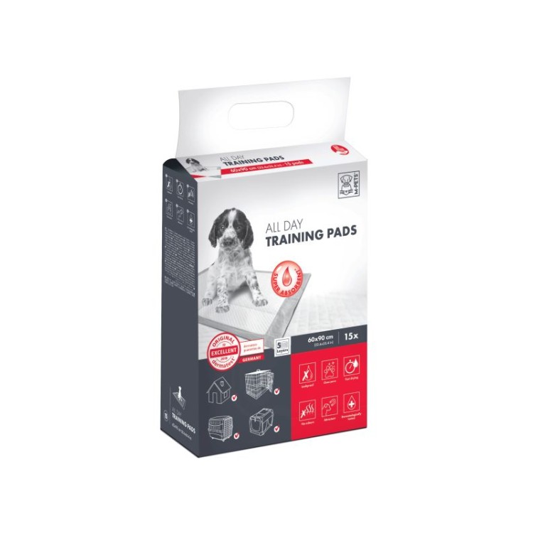 MPETS ALL DAY TRAINING PADS 90x60cm 15pcs