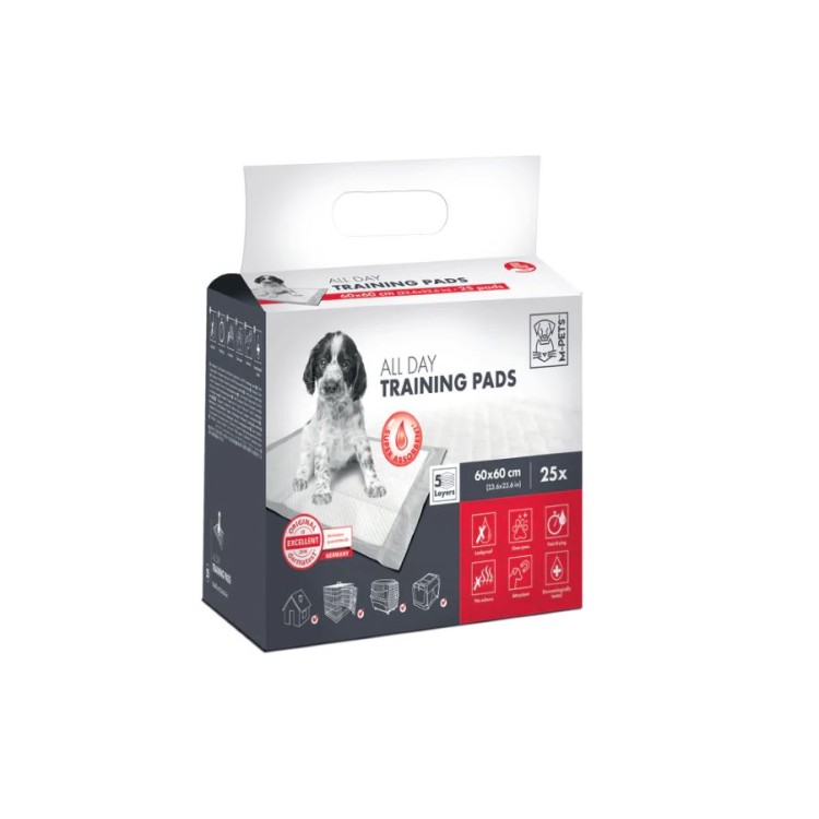 MPETS ALL DAY TRAINING PADS 90x60cm 15pcs