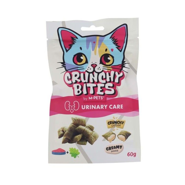 MPETS CRUNCHY BITES URINARY CARE CAT SNACK ΜΕ TONO ΚΑΙ CATNIP 60gr MPETS CRUNCHY BITES URINARY CARE CAT SNACK ΜΕ TONO ΚΑΙ CATNIP 60gr