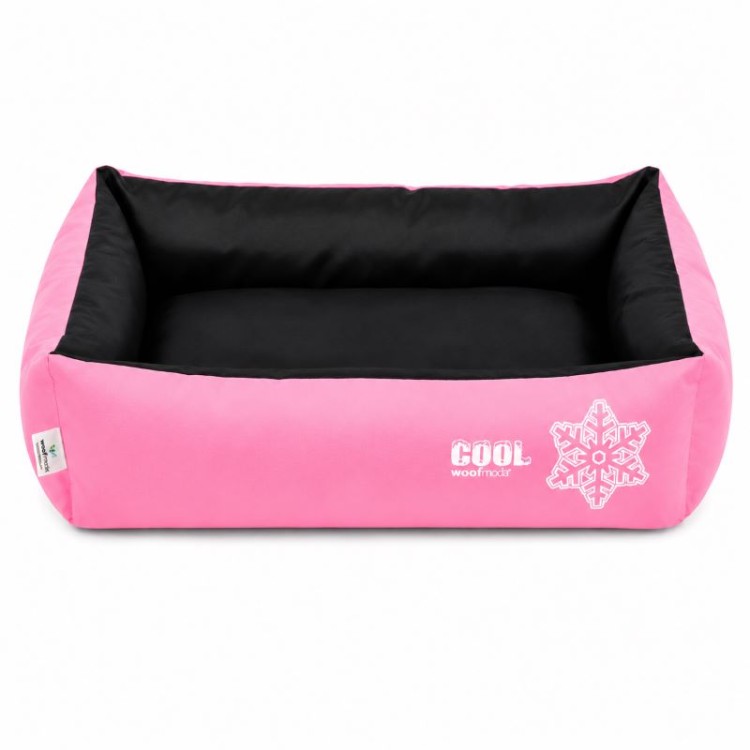 WOOF MODA ΚΡΕΒΑΤΙ ΣΚΥΛΟΥ ΚΑΙ ΓΑΤΑΣ ΜΕ ΕΝΣΩΜΑΤΩΜΕΝΟ COOLING MAT ΡΟΖ 40x45x20cm WOOF MODA ΚΡΕΒΑΤΙ ΣΚΥΛΟΥ ΚΑΙ ΓΑΤΑΣ ΜΕ ΕΝΣΩΜΑΤΩΜΕΝΟ COOLING MAT ΡΟΖ 40x45x20cm