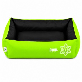 WOOF MODA ΚΡΕΒΑΤΙ ΣΚΥΛΟΥ ΚΑΙ ΓΑΤΑΣ ΜΕ ΕΝΣΩΜΑΤΩΜΕΝΟ COOLING MAT ΠΡΑΣΙΝΟ 40x45x20cm