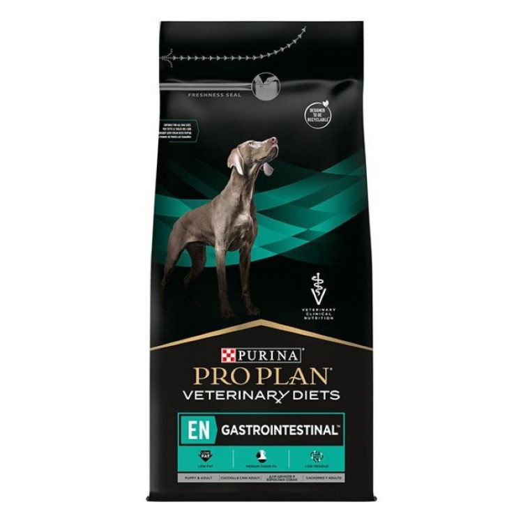 PURINA PRO PLAN VETERINARY DIET EN GASTROINTESTINAL CARE ADULT DOG 1.5kg PURINA PRO PLAN VETERINARY DIET EN GASTROINTESTINAL CARE ADULT DOG 1.5kg