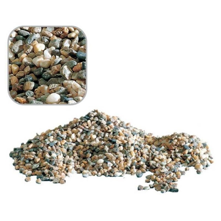 AMTRA GRAVEL POLYCHROM MEDIUM ΦΥΣΙΚΟ ΧΑΛΙΚΙ ΕΝΥΔΡΕΙΟΥ 3-4mm 5kg