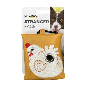 CROCI STRANGER FACE CHICKEN ΘΗΚΗ ΓΙΑ ΣΑΚΟΥΛΑΚΙΑ ΥΓΙΕΙΝΗΣ 10.5 x 8.5cm